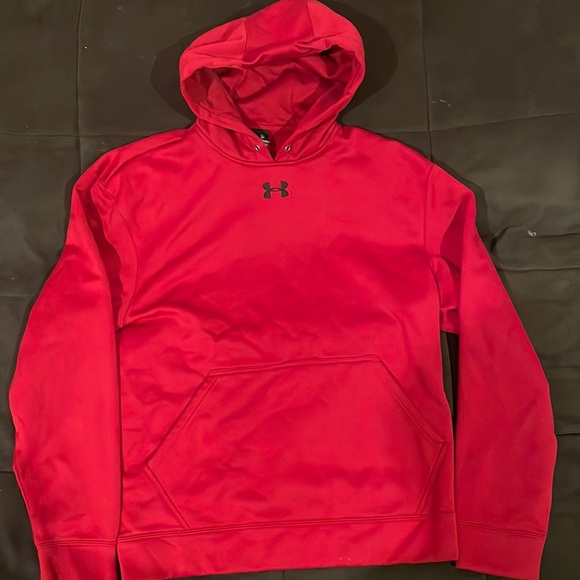 Under Armour Other - Under Armour Red Sweatshirt Size Medium